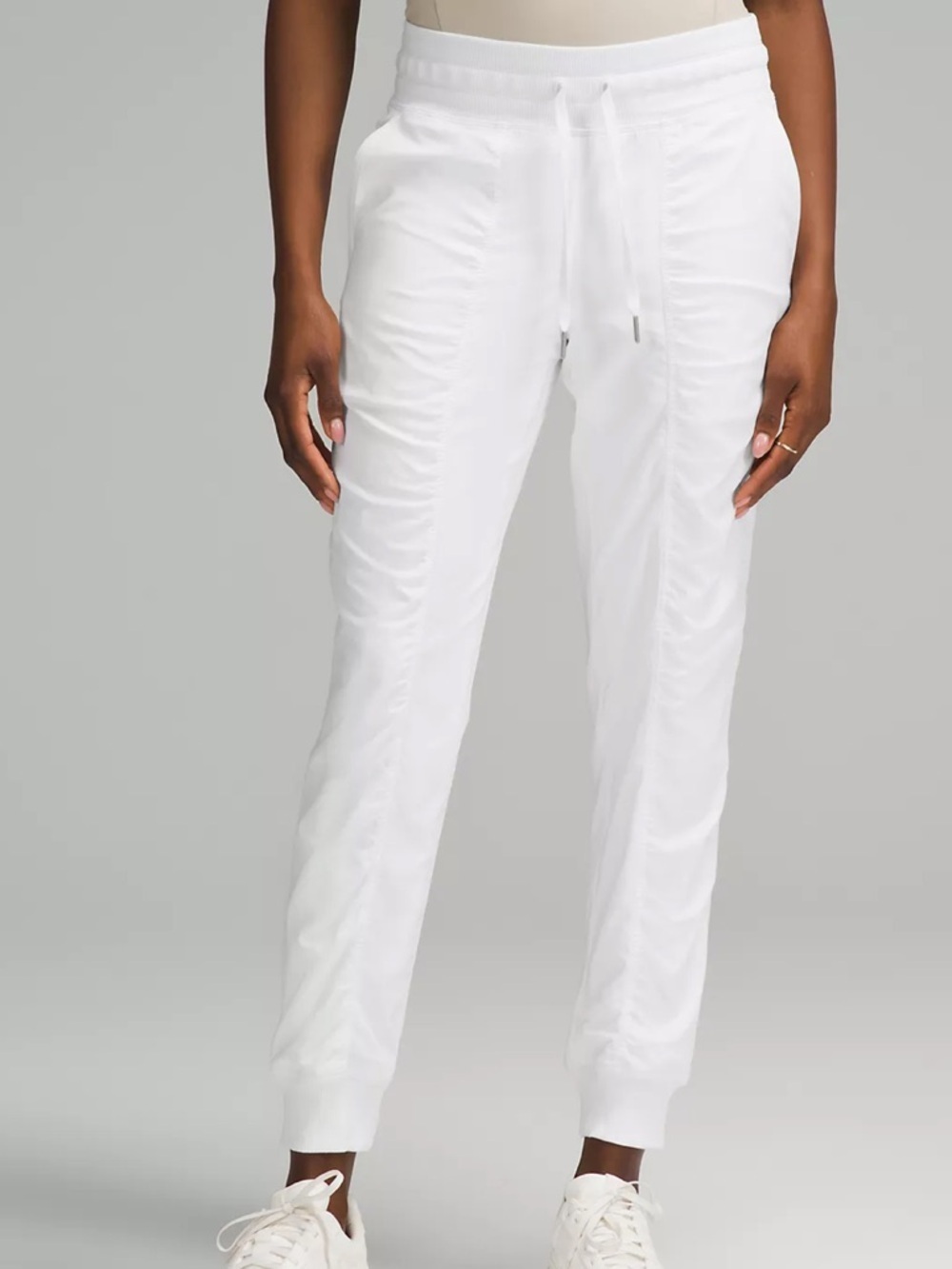 Lululemon Dance Studio Mid-Rise Jogger in White
